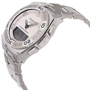 Tissot Racing Touch White Dial Stainless Steel Men's Watch